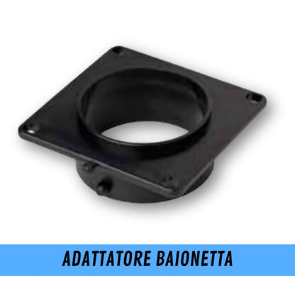 Zadi adattatore a baionetta foro 3"