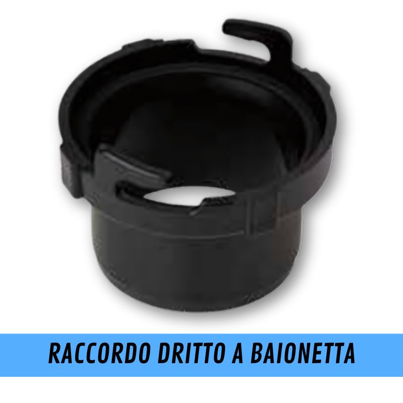 Zadi raccordo dritto a baionetta 3"