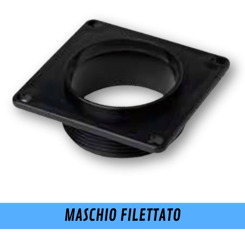 Zadi raccordo maschio filettato 3"