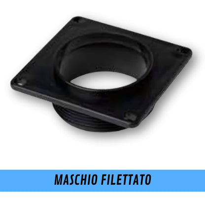 Zadi raccordo maschio filettato 3"