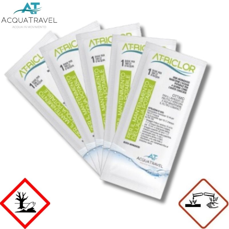 AcquaTravel AT-Biclor 40 bustine per acqua camper