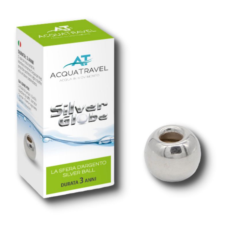AcquaTravel Silver Globe sfera argento serbatoio camper