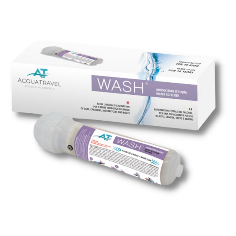 AcquaTravel Wash addolcitore anticalcare per camper