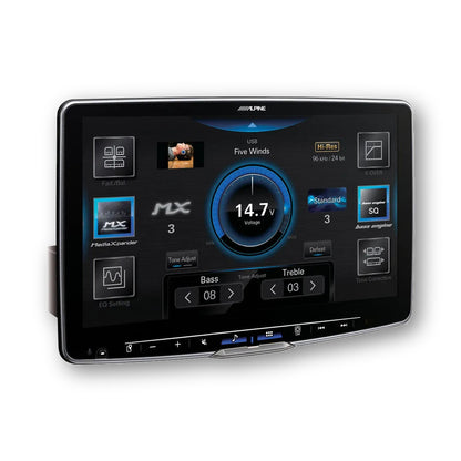 Autoradio Alpine Halo 11 con schermo touch da 11 pollici