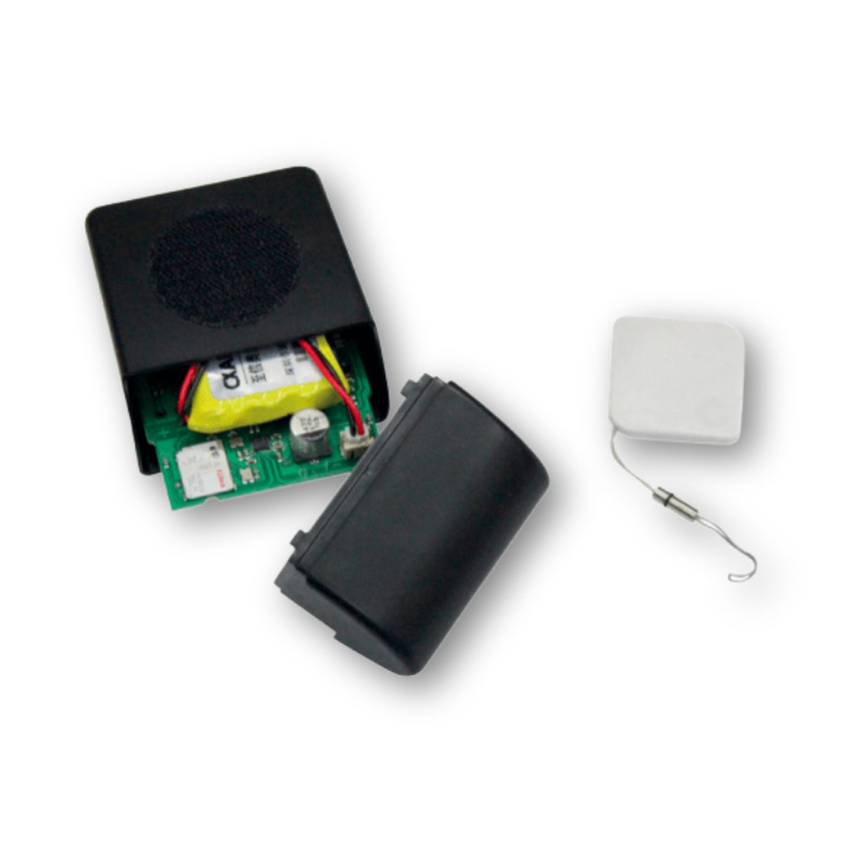Boma Tech Sat Smart, localizzatore GPS a batteria aperto con la batteria interna e il transponder