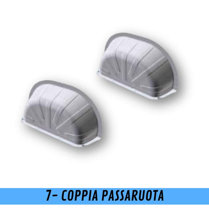 car fiberglass brnbi coppia passaruota