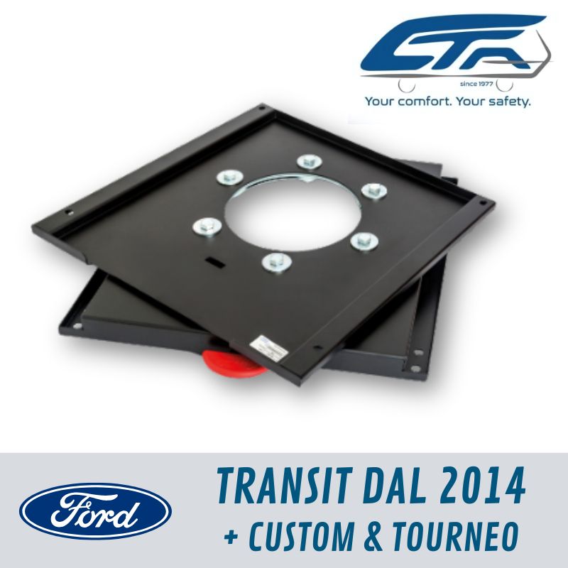 CTA - PIASTRA GIREVOLE FORD TRANSIT DAL 2014