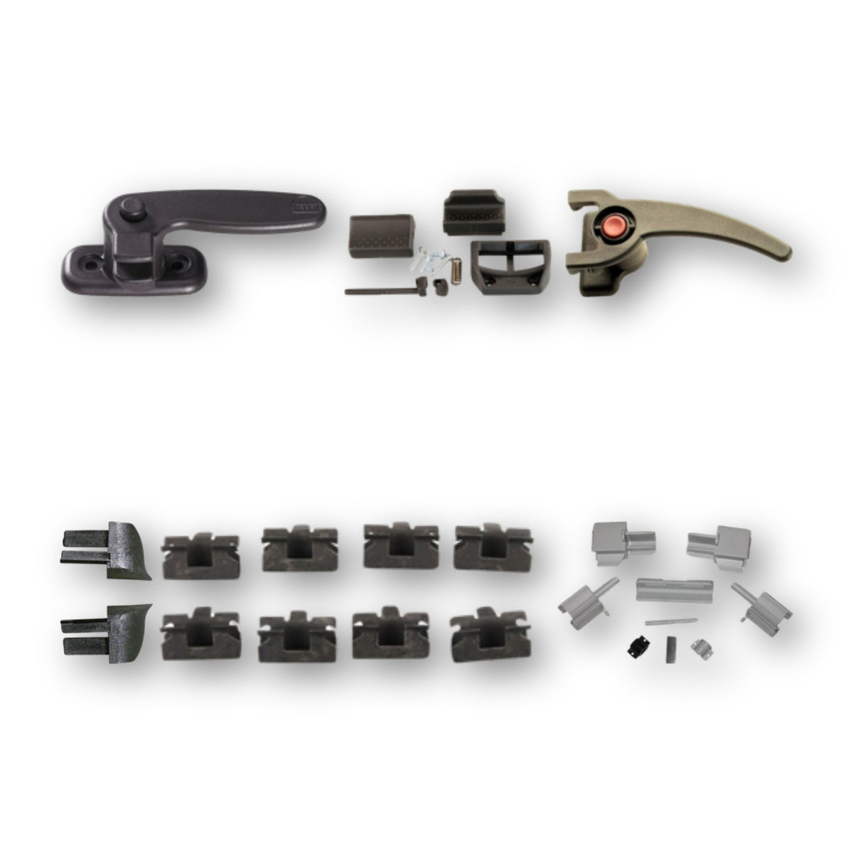 Maniglie, tappi e ricambi Dometic per finestre Seitz S3, S4, S5, scorrevoli e S7Z