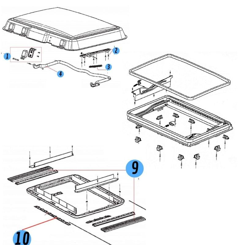 DOMETIC - RICAMBI MIDI HEKI