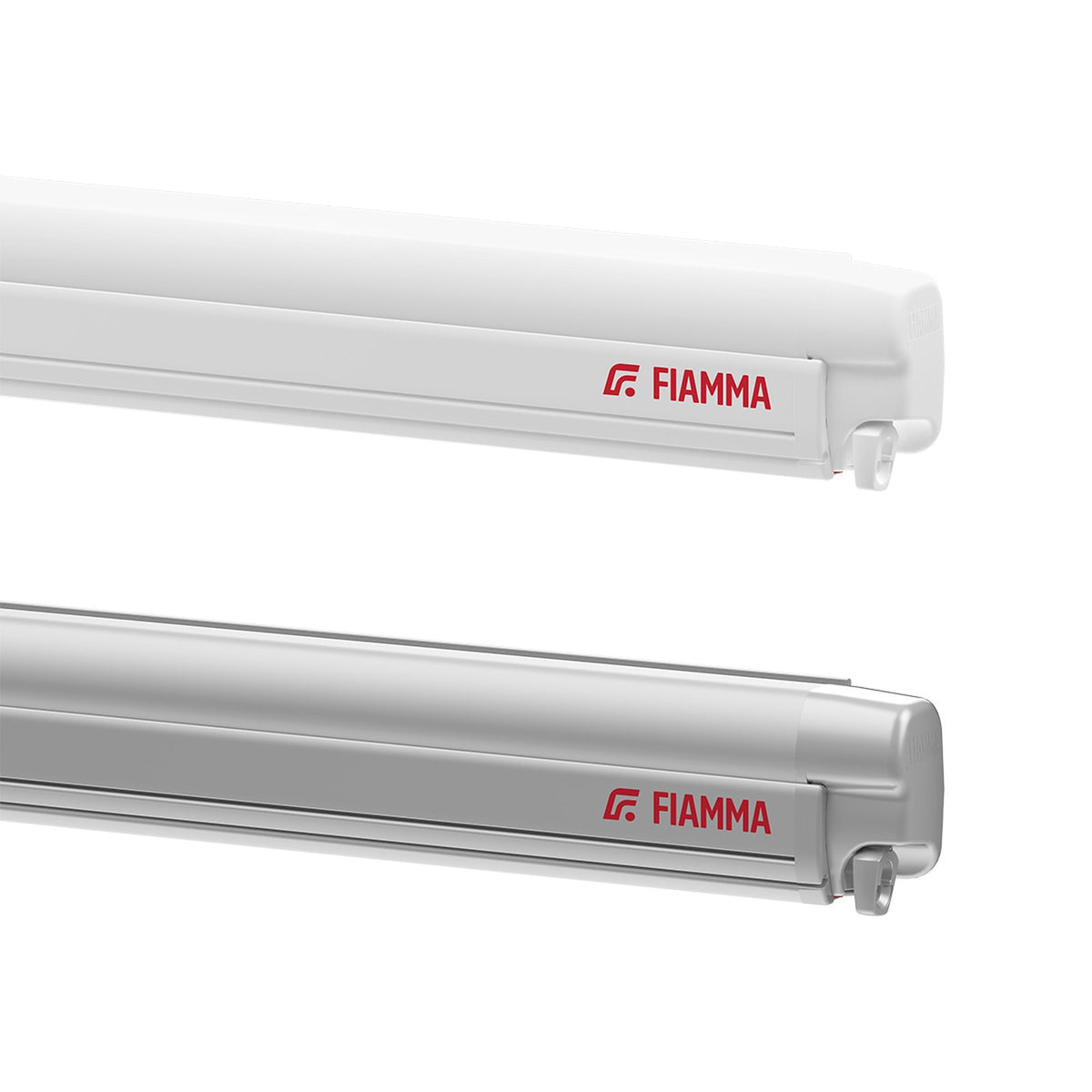 Fiamma F45S VW T5-T6, tendalino a parete Polar White e Titanium
