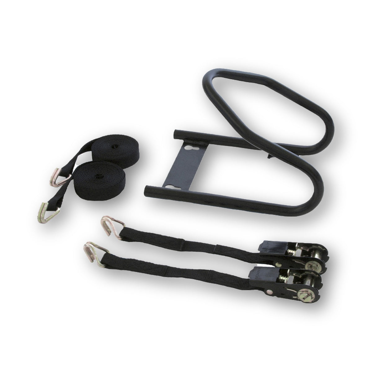 Fiamma Moto Wheel Chock Front, bloccaruota anteriore per moto con 2 cinghie a cricchetto