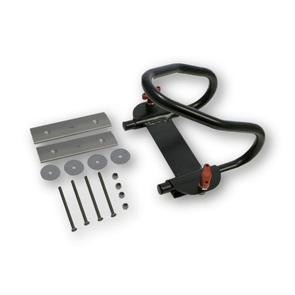 Fiamma Moto Wheel Chock Rear, bloccaruota posteriore per moto con canaline e viteria