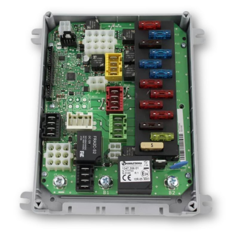 nordelettronica ne356 aperta interno
