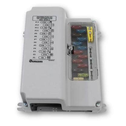 nordelettronica ne356 scatola distribuzione utenze 12v con fusibili