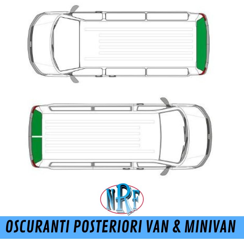 NRF - OSCURANTI INTERNI POSTERIORI VAN &amp; MINIVAN