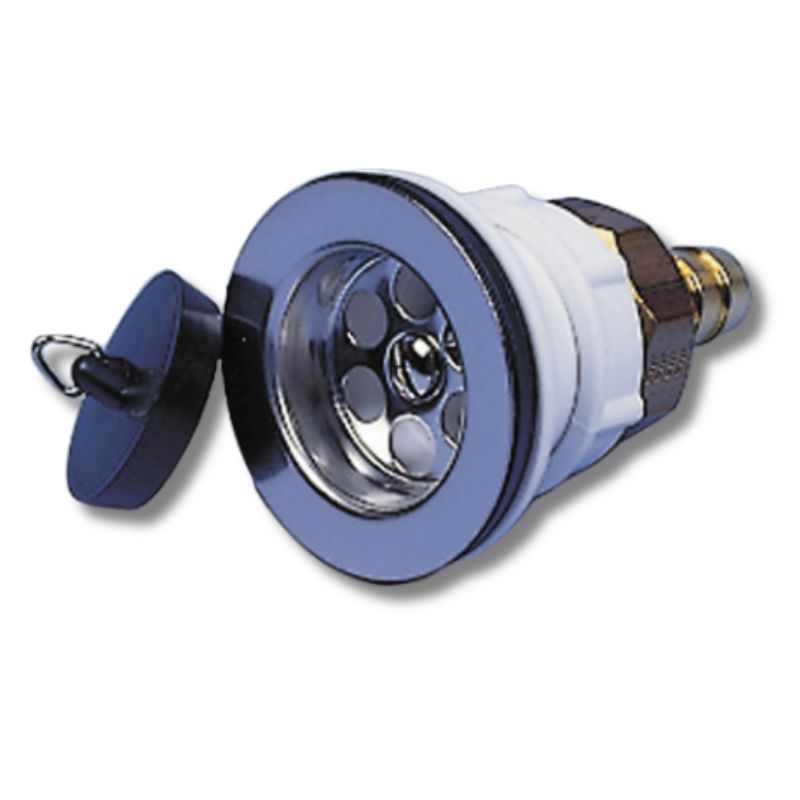 Osculati Piletta Dritta 1” ¼ In Acciaio Inox 304 - Per Nautica - Foto 4