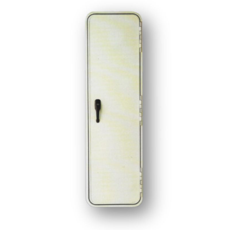 porta camper con angoli tondi su misura