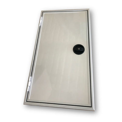 porta su misura con angoli quadrati