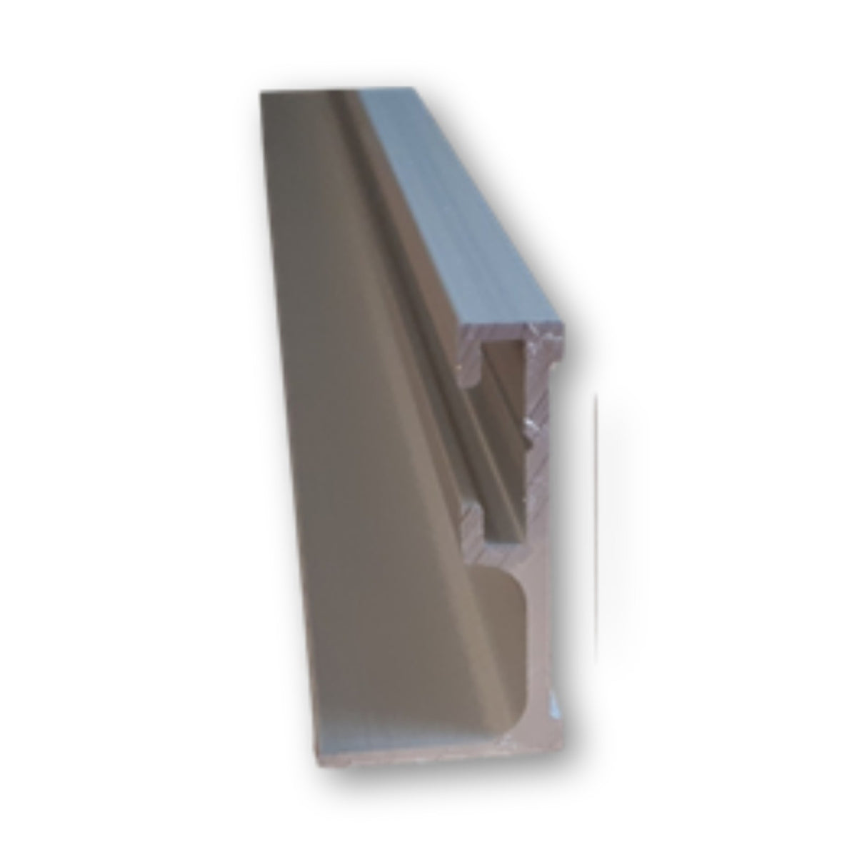 Profilo in alluminio di aggancio alla parete della cerniera delle finestre Plastoform FAD