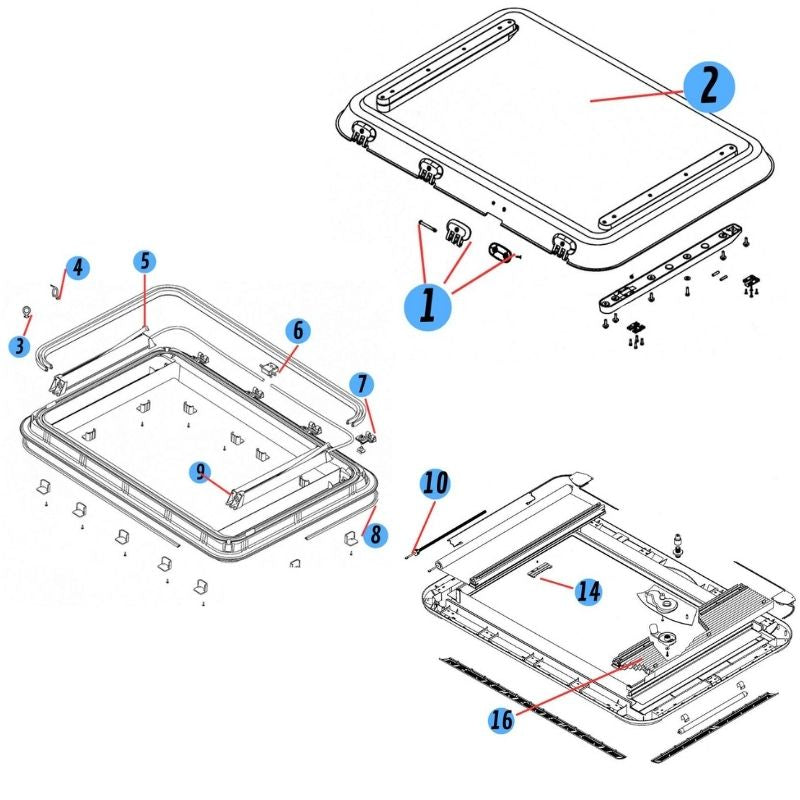 DOMETIC - RICAMBI HEKI 4