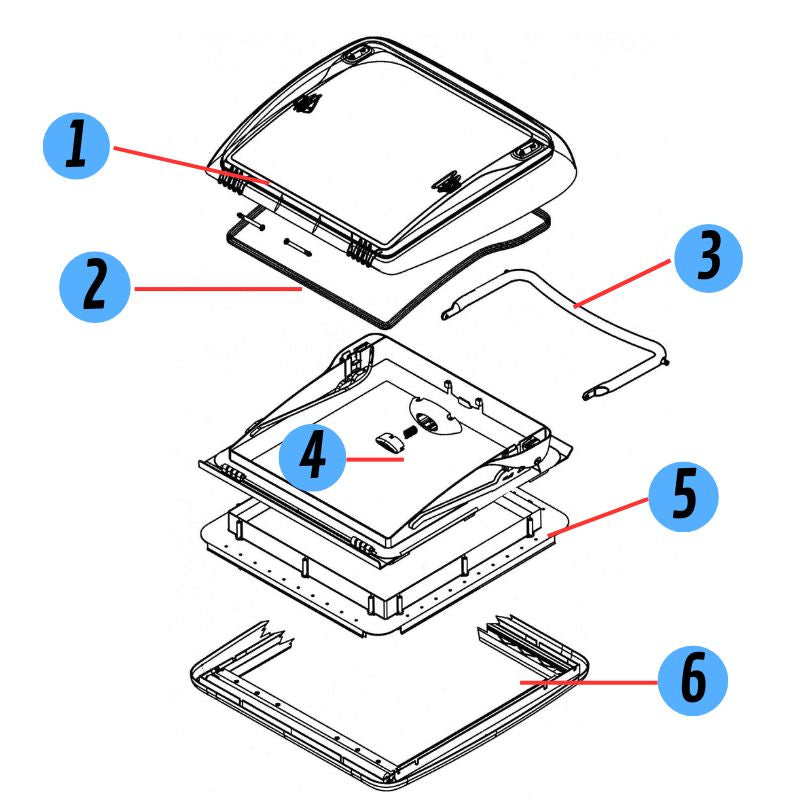 DOMETIC - RICAMBI MINI HEKI STYLE