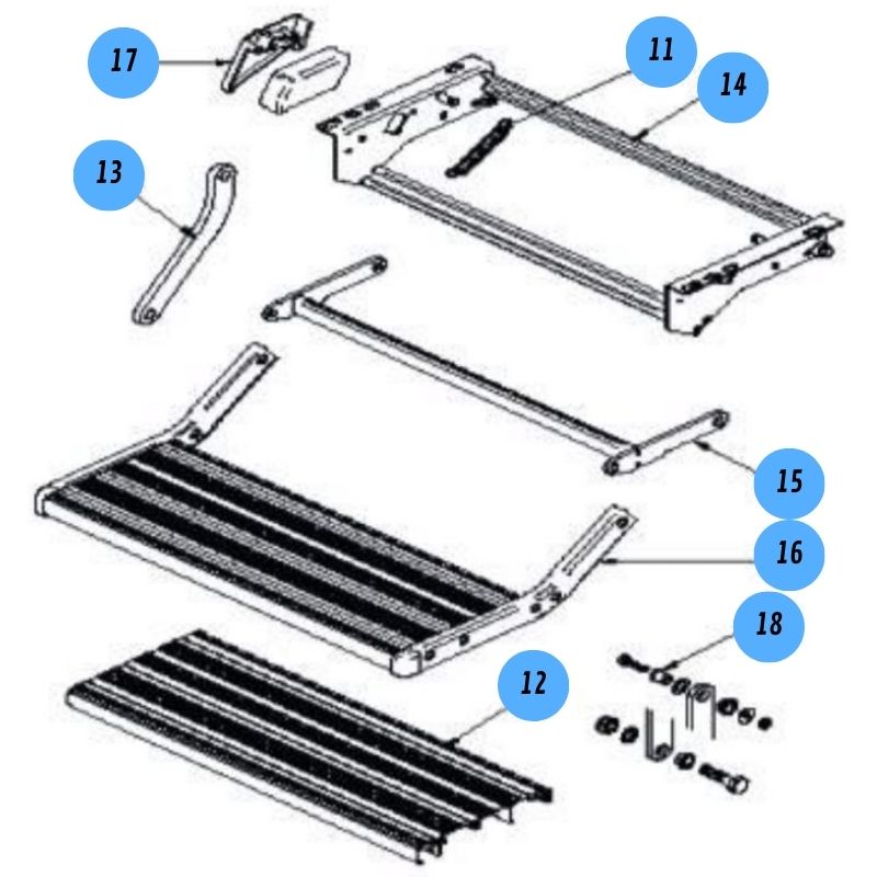 THULE SINGLE STEP MANUAL - RICAMBI