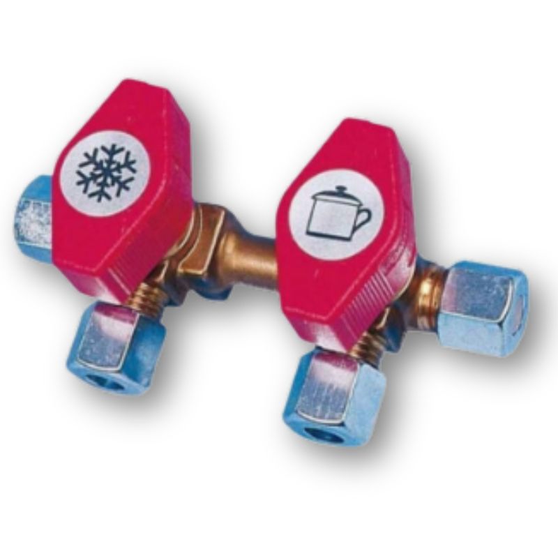 rubinetti utenze gas camper 2 vie