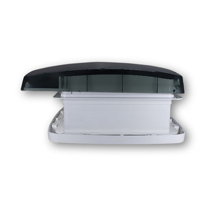 RV Basic ExtraFan 2.0 con cupola crystal visto di lato