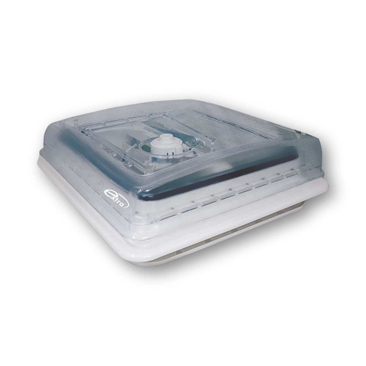 RV Basic ExtraFan 28 con cupola crystal chiusa