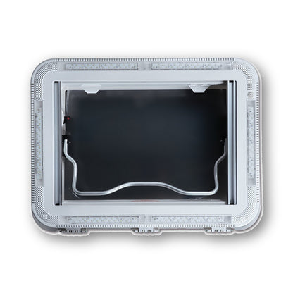 Oblò RV BASIC ExtraVent 70 Evo aperto visto dall&