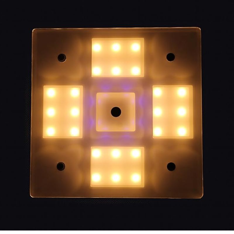 RV BASIC - PLAFONIERA QUADRATA DIMMER TOUCH