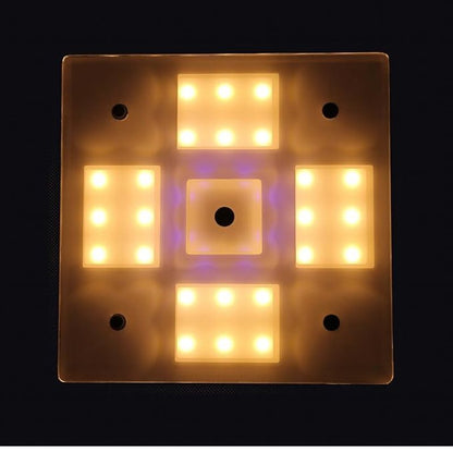 RV BASIC - PLAFONIERA QUADRATA DIMMER TOUCH