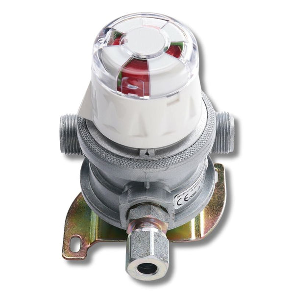 Prodotto: 923 - REGOLATORE SCAMBIATORE GAS 30MB MANUALE PER DUE BOMBOLE -  BOLDRIN (ACCESSORI PER CAMPER-CARAVAN-GAS - REGOLATORI)