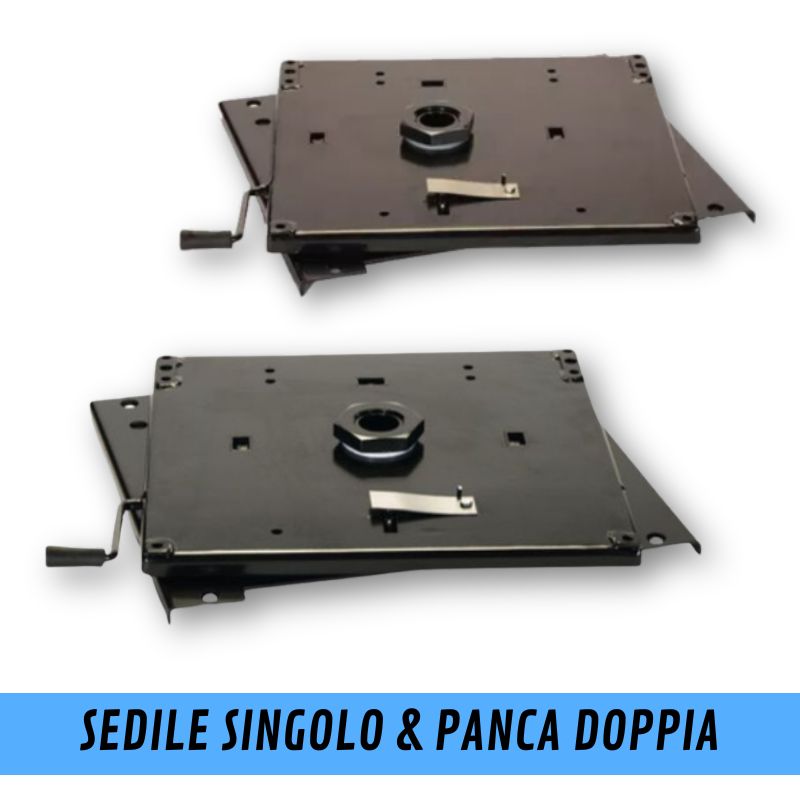 SPORTSCRAFT - SEDILE SINGOLO &amp; PANCA DOPPIA - DUCATO X250 &amp; X290