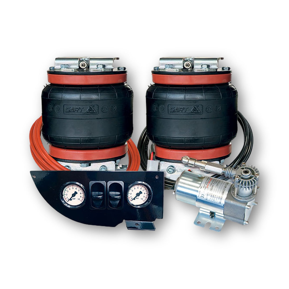 Tecnocaravan Air Comfort, sospensioni da 6 pollici per Fiat Ducato con compressore e centralina a paddle