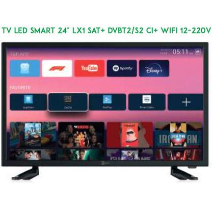 TELE SYSTEM - SMART TV LED  24&quot;