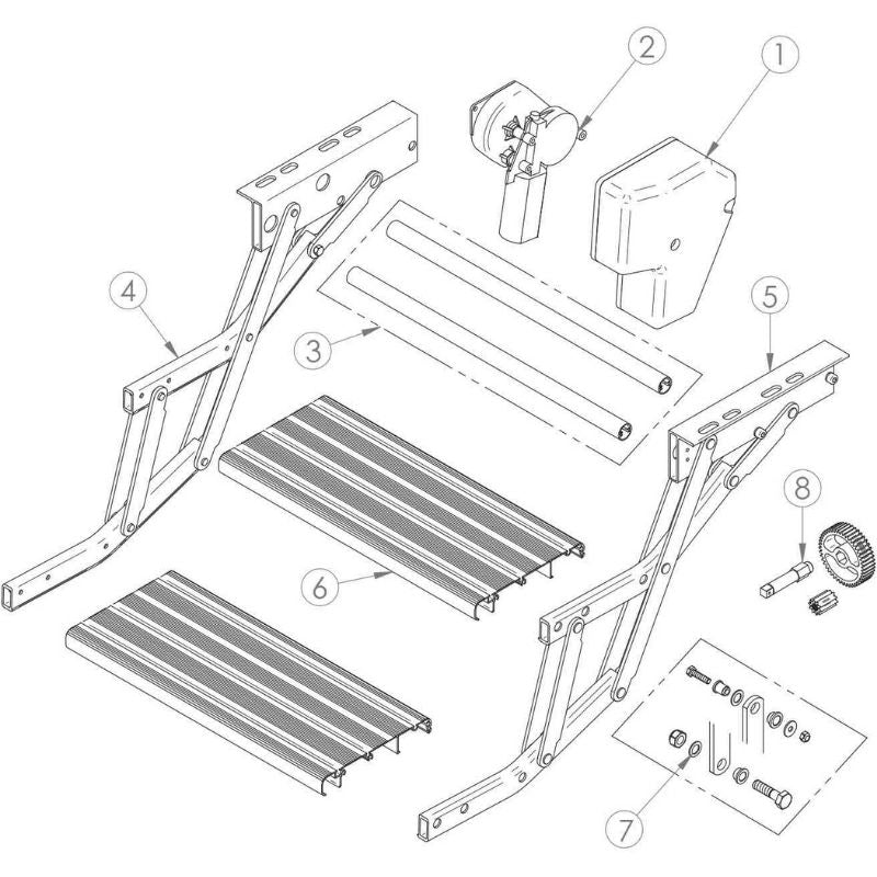 THULE - RICAMBI DOUBLE STEP