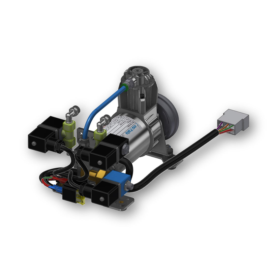 Top Drive System kit compressore 12V differenziato per sospensioni pneumatiche
