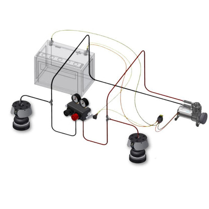 TOP DRIVE SYSTEM - KIT SOSTITUZIONE MOLLE - VW TRANSPORTER T5-T6