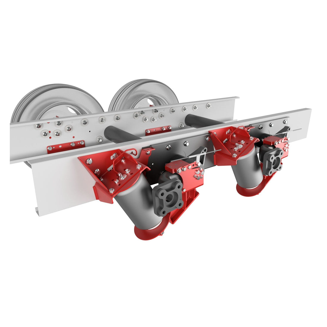 Top Drive System sospensioni pneumatiche montate sul telaio AL-KO
