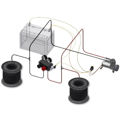 TOP DRIVE SYSTEM - SOSPENSIONI PNEUMATICHE INTEGRATIVE - CRAFTER &amp; TGE 4x4