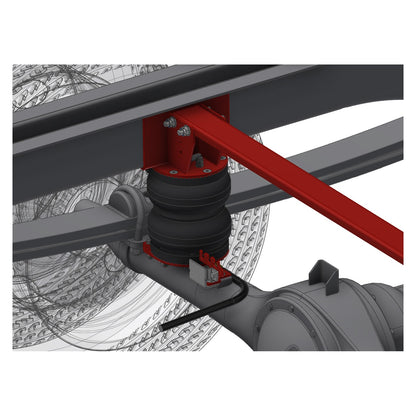 Top Drive System sospensioni pneumatiche Ford Transit ruote gemellate dal 2014