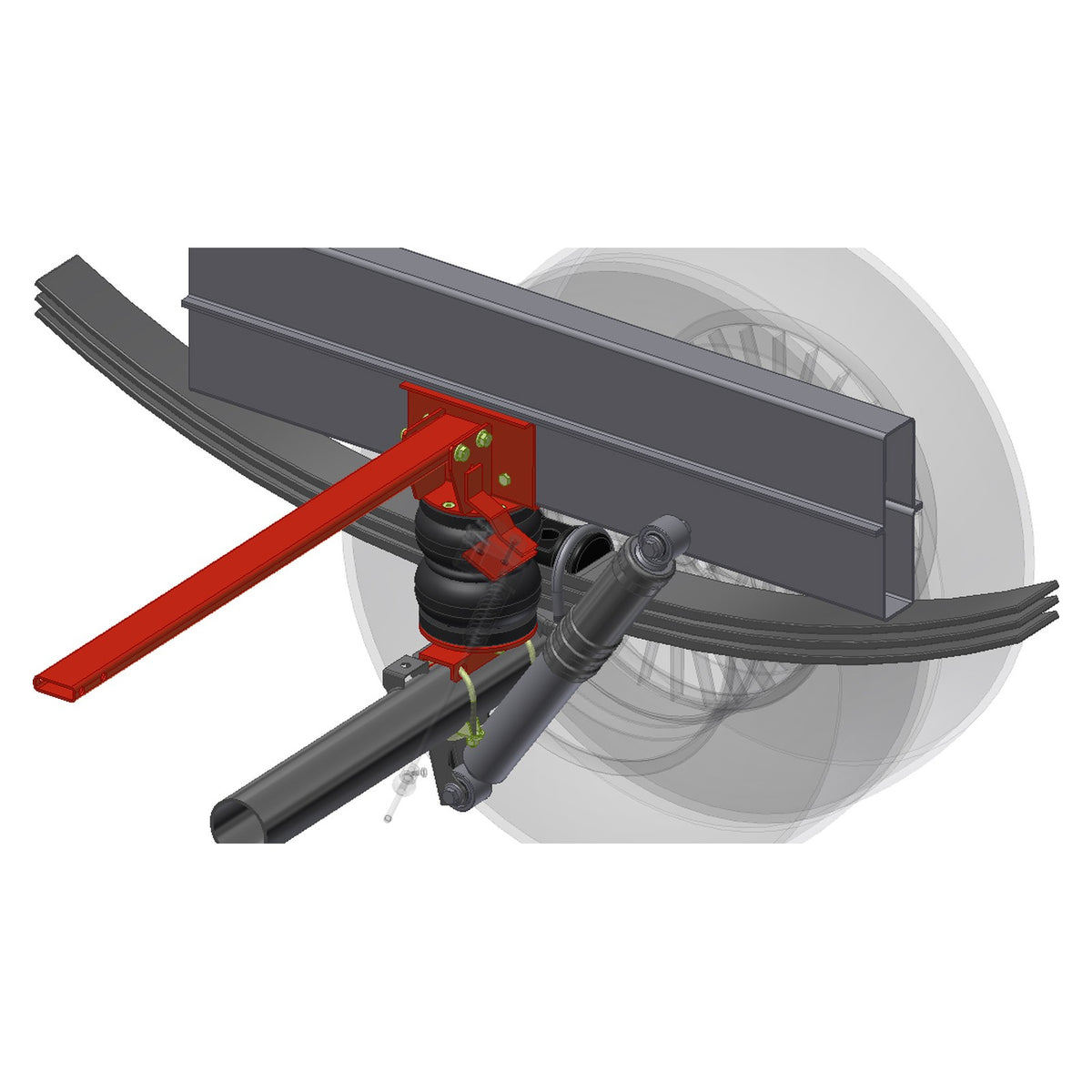 Top Drive System sospensioni pneumatiche Ford Transit T350 ruote gemellate 2001-2014