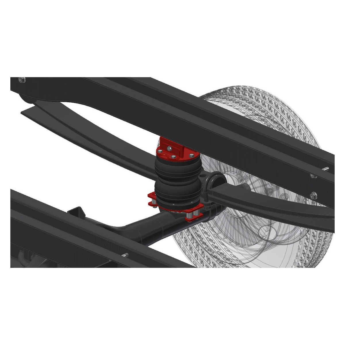 Top Drive System sospensioni pneumatiche Ford Transit trazione posteriore ruote singole dal 2017