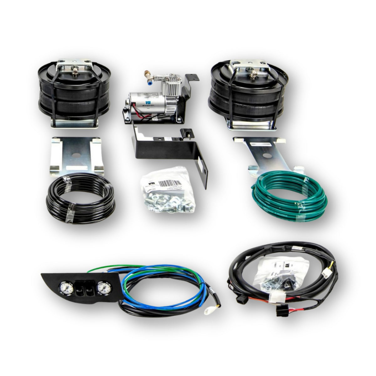VB Airsuspension Semi-Air Comfort per Fiat Ducato con compressore e pannello a cruscotto