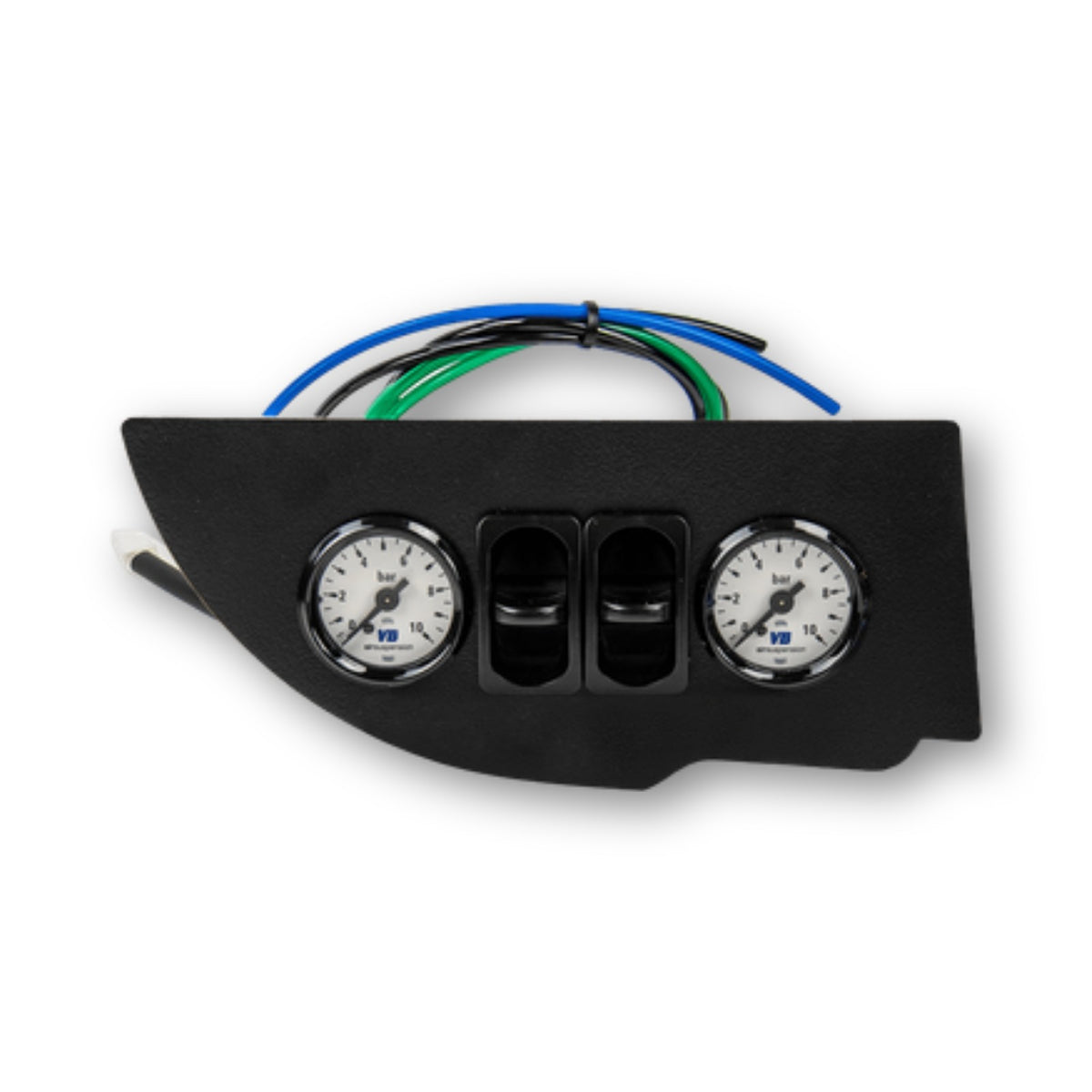 VB Airsuspension Semi-Air Comfort, pannello con manometri e interruttori per il cruscotto del Ducato