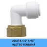1/2" - FEMMINA A L