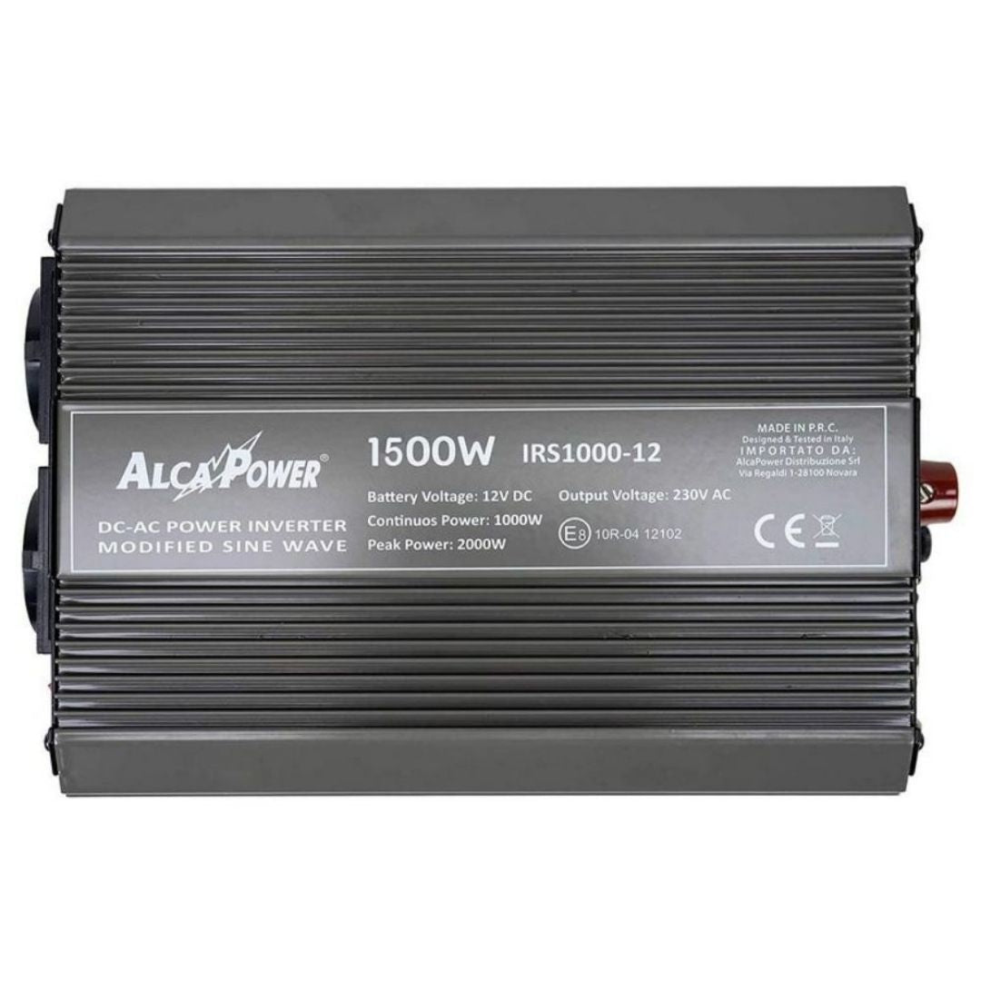 AlcaPower inverter ad onda modificata vista da sopra scocca