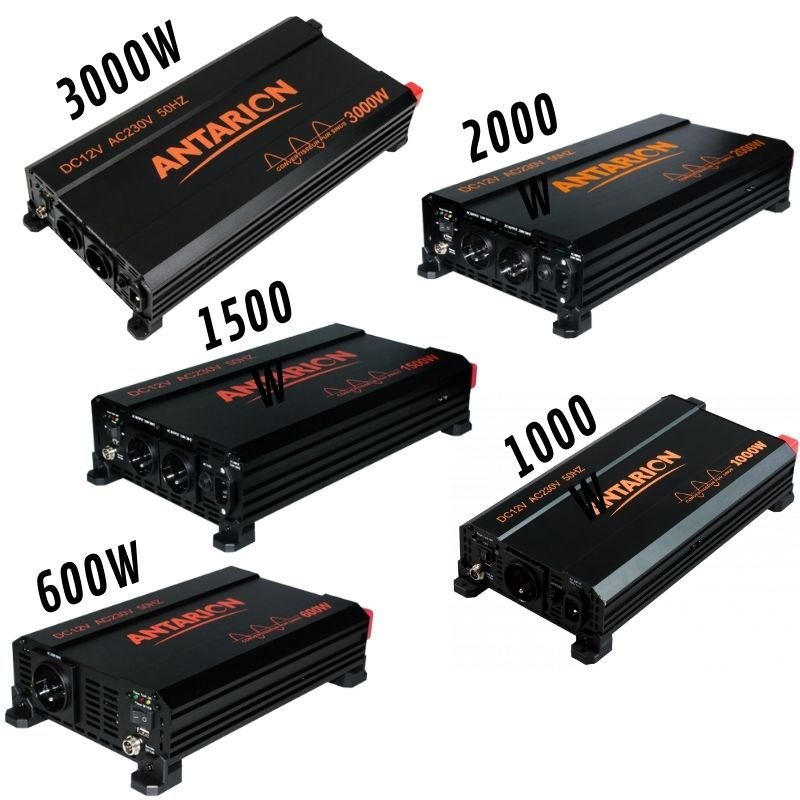 Antarion inverter onda sinusoidale pura 12/220V per camper