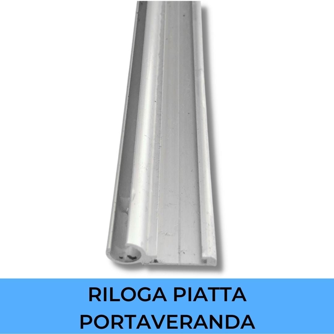 Barre piatte portaveranda alluminio 32mm per camper